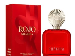Shakira, Perfumes, ROJO by Shakira Eau de Parfum para Mujer, Larga Duración, Fragancia Potente, Sensual y con encanto, Notas florales, especiadas y ámbar, Optimo para uso diario, 80 ml