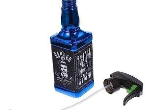 CANIGHT Galvanoplastia De Belleza Botella De Riego Retro Botella De Spray De Corte De Pelo Rociador De Salón De Hervidores De Peluquería De Riego Rociador De Niebla Fina Botellas