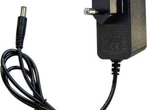 LEYF Universal Adaptador de Fuente de alimentación 12V DC 1A, AC 100-240V 50/60Hz, Adaptador de Corriente, Cargador / 100 cm Kabellänge (5.5 – 2.5 mm Klinkenstecker)