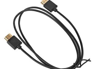 Cable de Conexión Hembra a Hembra, Compatible con Interfaz Multimedia HD 1080P 18 Gbps Cable de Conexión de Metal TPE Alta Velocidad de Transmisión para el Hogar (1 Metro)
