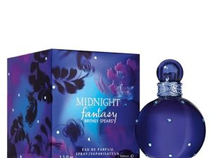 Britney Spears – Midnight Fantasy, Eau de Parfum, Perfume Femenino en Spray, con Notas Afrutadas y Florales, Aroma Sensual y Dulce – 100 ml
