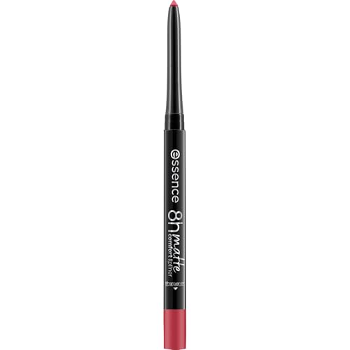 Essence Cosmetics 8h MATTE comfort perfilador de labios, de larga duración, resultado inmediato, mate, 0.3 g