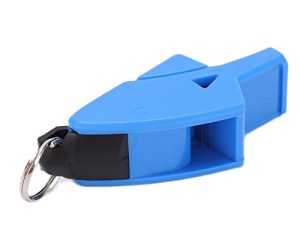 Silbato, Silbato de Baloncesto de Sonido Nítido Durable para Caminar para Acampar para Mochileros(azul)