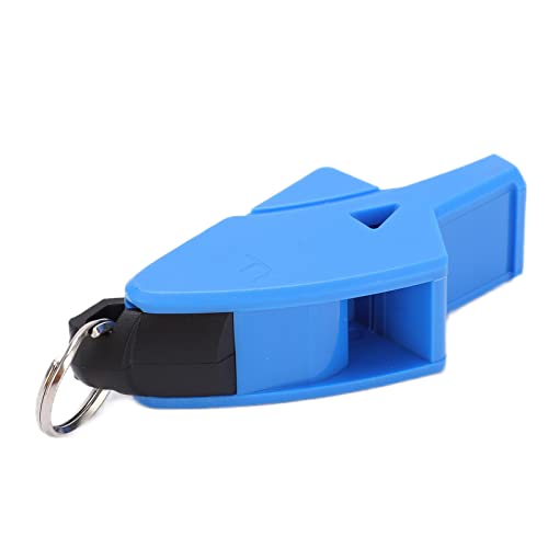 Silbato, Silbato de Baloncesto de Sonido Nítido Durable para Caminar para Acampar para Mochileros(azul)