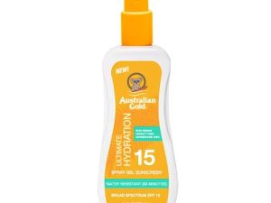Australian Gold – Protector solar en espray (SPF 15, 237 ml)