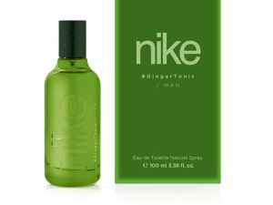 NIKE – Ginger Tonic, Colonia Hombre, 100 ml, Perfume Formato Spray, Eau de Toilette Natural y Masculina, Aroma Cítrico y Floral, Fragancia Fresca y de Larga Duración