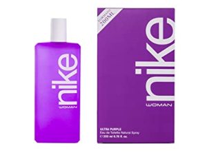 NIKE – Ultra Purple, Colonia Mujer, 200 ml, Perfume Formato Spray, Eau de Toilette Natural y Femenina, Aroma Floral Afrutado, Fragancia Fresca, Cautivadora y de Larga Duración