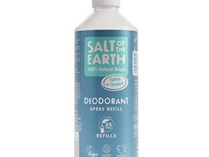 Natural Deodorant Spray Refill by Salt of the Earth, Ocean & Coconut – Vegan, Long Lasting Protection, Leaping Bunny Approved, Made in the UK – 500ml