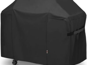 Unicook Cubierta de parrilla de 52 pulgadas para Weber Spirit serie 200 y 300 para parrilla al aire libre, resistente al agua, resistente a la decoloración, en comparación con Weber 7106
