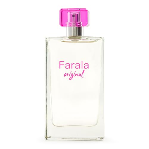 FARALA - Original, Colonia Mujer, 75 ml, Perfume Formato Spray, Eau de Toilette Natural y Femenina, Aroma Floral Especiado, Fragancia Fresca, Juvenil y de Larga Duración