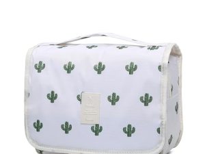 Sechunk Bolsas de Aseo de Viaje Impermeables para Colgar Bolsa de cosméticos multifunción Bolsa de Maquillaje para Mujeres