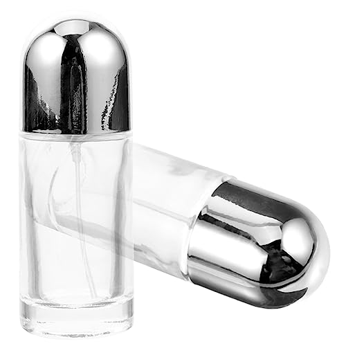 Beavorty 2 Piezas Botella De Spray Botella Dispensadora De Perfume Botellas Vacías Botellas De Rociador De Perfume Botellas De Spray Portátiles Embotellado Viajar Rociar Vidrio