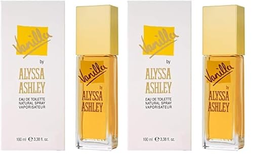 Alyssa Ashley Vanilla Eau de Toilette Vaporizador 100 ml (Paquete de 2)