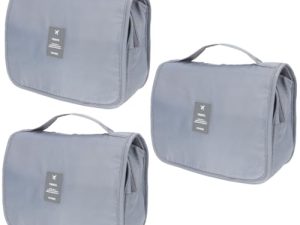 Ipetboom 3 Uds Bolsa De Aseo para Mujer Bolsa De Viaje Portátil para Artículos De Tocador Bolsa De Cosméticos Bolsas De Maquillaje para Mujer Bolsa De Maquillaje De Viaje Bolsa De Aseo