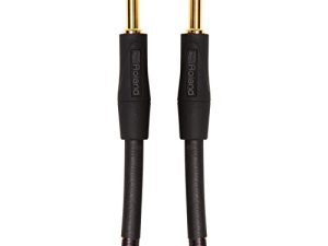 Cable de patch/pedal de la serie Gold de Roland — Conectores de 1/4 de pulgada rectos, 3 m de longitud – RIC-G10