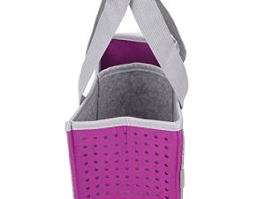Productos para Maternas Y Bebés Bolsa De Almacenamiento Portátil Estuche De Tela De Fieltro con Espacio Adicional para Toniebox Player Starter Set Rosa, Actividad Infantil (Purple)