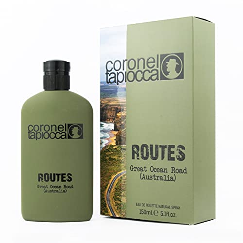 CORONEL TAPIOCCA - Australia, Colonia Hombre, 150 ml, Perfume Formato Spray, Eau de Toilette Natural y Masculina, Aroma Frutal Amaderado, Fragancia Fresca y de Larga Duración