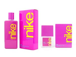 NIKE – Pink, Perfume Mujer, Colonia Nike Pink, Perfumada y en Formato Spray, Eau de Toilette Femenina, Fresca, Seductora y Rebelde, Colonia Floral y de Larga Duración – 100 ml + 30 ml