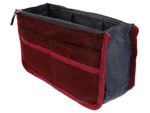 ARTSEWPLY 1 Pc Forro del Bolso Llevar Equipaje Neceser Colgante Muletón Bolsa De Viaje Grande Bolsas De Mano Bolsa De Viaje De Aseo Bolso Bandolera Grande para Mujer Congelador Nylon Rojo