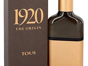 Tous, 1920 The Origin, Eau de Parfum para Hombre, Fragancia Especiada Amaderada Floral, 100 ml con Vaporizador