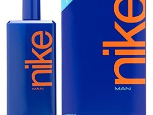 NIKE – Indigo, Colonia Hombre, 200 ml, Perfume Formato Spray, Eau de Toilette Natural y Masculina, Aroma Amaderado, Fragancia Juvenil, Cautivadora y de Larga Duración