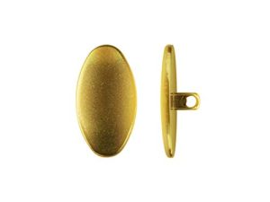 SPORTS WORLD VISION Almohadillas de nariz de anteojos de titanio (oro) Accesorio de gafas simétricas de 13 mm a presión, adecuado para diversas gafas y anteojos, 1 par