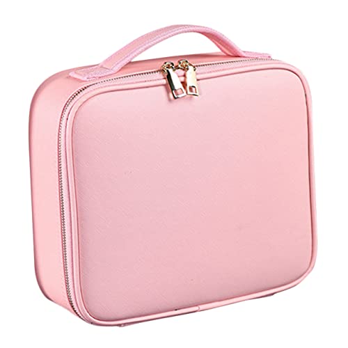 WEKADRIN Bolsa De Maquillaje Grande De Cosméticos con Compartimentos Ajustables Organizador para Viaje Neceser De Aseo Multifuncional para Mujer Gran Capacidad