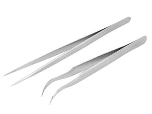 Tweezers Rectas, una Alta Precisión de Tweeze para Shopsalon de Belleza en el Hogar