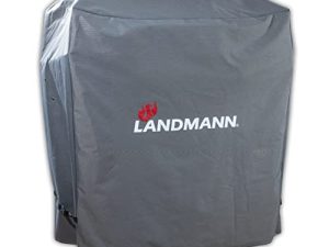 Landmann Funda protectora contra la intemperie de alta calidad, de tejido de poliéster robusto y resistente al agua, resistente a los rayos UV, transpirable y resistente al frío, adecuada para Triton PTS 2.1 / -maxX [59 x 127,5 x 117 cm]