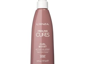 L’ANZA Spray Potenciador de Rizos – Spray potenciador de rizos – Mejora la textura del cabello brindando una ligera fijación; sin sulfatos ni parabenos (177 ml)