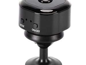 Cámara WiFi, Lente de Vidrio óptico Mini Cámara para Mascotas Detección de Movimiento 1920×1080 Resolución HD para Seguridad en el Hogar