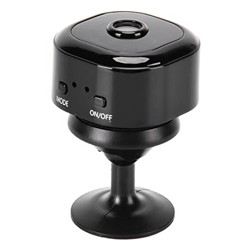 Cámara WiFi, Lente de Vidrio óptico Mini Cámara para Mascotas Detección de Movimiento 1920x1080 Resolución HD para Seguridad en el Hogar