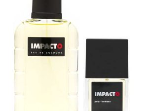 IMPACTO – Classic, Agua de Colonia Hombre, Promoción 100 ml + 30 ml, Pack 2 Productos, Perfume Formato Spray, Eau de Toilette Natural y Masculina, Aroma Cítrico, Fragancia Fresca, Elegante y Duradera