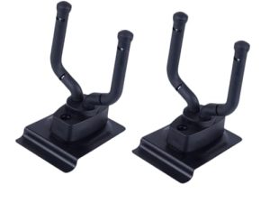 FUNOMOCYA 2 Piezas gancho de guitarra gancho de pared de guitarra soportes para estantes de pared Colgador de guitarra para pared Percha de pared para guitarra Percha metálica suave