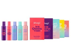 MR WONDERFUL – Colonias Mujer, Pack de 5 x 30 ml, I’m Your Love Potion + Where’s The Party + Today Is My Day, I’m Your Secret Passion y I’m the Queen of Hearts, Perfume Mujer, Eau de Toilette