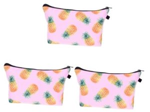 Ipetboom 3 Piezas De Artículos De Tocador Bolsa De Cosméticos para Bolso Bolsa De Aseo para Mujer Bolsas De Cosméticos para Mujer Organizador De Artículos De Tocador Bolsa De Aseo