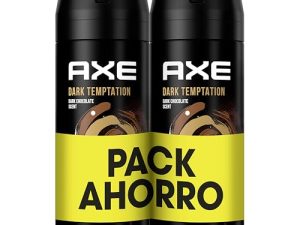 Axe Desodorante Antitranspirante Bodyspray DARK TEMPTATION Pack Ahorro 2×150 ML