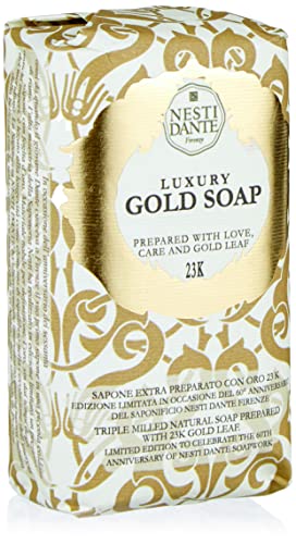 Nesti Dante Luxury Gold Soap Mydło toaletowe z opiłkami złota 250g