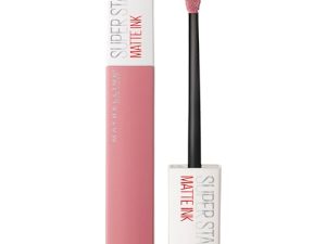 Maybelline New York, SuperStay Matte Ink, Pintalabios Mate de Larga Duración, Tono 10 – Dreamer, Rosa Claro