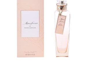 Adolfo Dominguez Agua Fresca de Rosas Blancas Agua de Tocador Vaporizador, 120 Ml