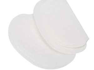 Axilas Antitranspirante Pads, 20 pcs Axila Absorción de Sudor Almohadilla, Algodón, Desechables de Absorción de Sudor Almohadillas, Unisexo