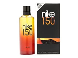 NIKE – On Fire, Colonia Hombre, 250 ml, Perfume Formato Spray, Eau de Toilette Natural y Masculina, Aroma Oriental Amaderado, Fragancia Fresca, Sensual y de Larga Duración