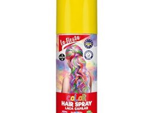 Laca capilar color amarillo la fiesta 125 ml