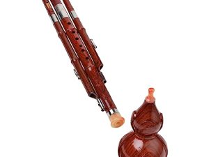 Milisten Seda De Calabaza Etnia Hulusi De Ébano Hulusi Instrumento Tradicional De Viento De Madera Flauta Hulusi b Cucúbito Tradicional Ruido Tubo Niño Música Abdominales De Baquelita