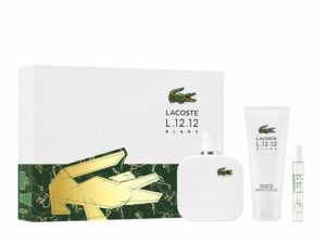 Lacoste Set de Perfume Hombre L. 12 .12 POUR LUI 3 Piezas