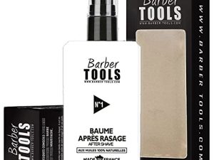✮ BARBER TOOLS ✮ Bálsamo para después del afeitado 80 ml – Para el cuidado y el cuidado de la piel – MADE IN FRANCE