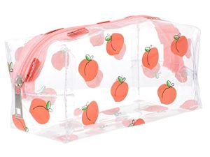 Ipetboom Bolsa de cosméticos Transparente Bolsa de Maquillaje de Gran Capacidad Neceser Impermeable Bolsa de Maquillaje Transparente Bolsas de Maquillaje Bolsa de Aseo Bolsa de Lavado Mujer
