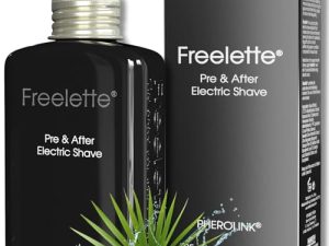 Crema para después del afeitado mejor para el afeitado apurado eléctrico bálsamo Freelette (125 ml, Palmetto/Bisabolol)