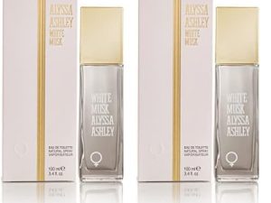 ALYSSA ASHLEY White Musk Eau de Toilette Vaporizador 100 ml (Paquete de 2)