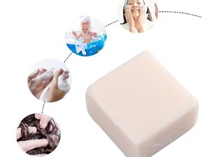 Healeved 1 Pc Jabón De Control De Aceite Jabon Facial Limpiador Jabón Para Limpiar La Piel Jabón Hidratante Jabón De Aceite Esencial Beige